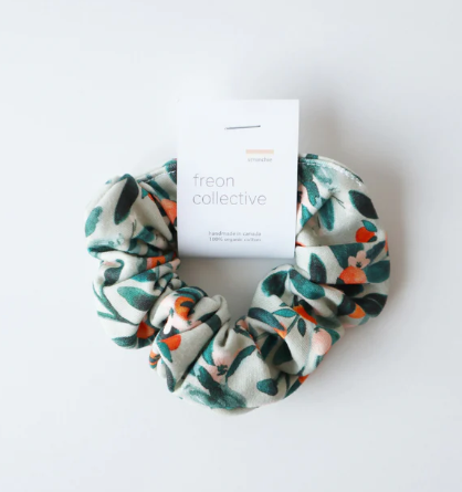 Sage Citrus Scrunchie