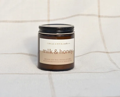 Milk & Honey Mini Candle