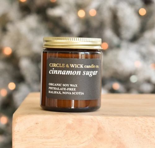 Cinnamon Sugar Mini Candle