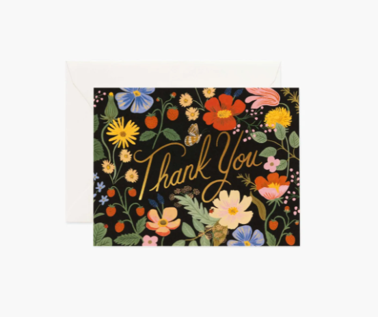 Strawberry Thank You Card