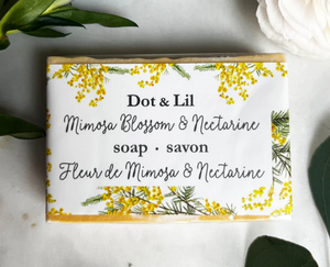 Mimosa Blossom & Nectarine Bar Soap