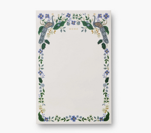 Peacock Memo Notepad
