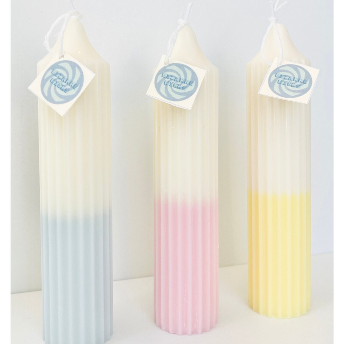 Ribbed Soy Pillar