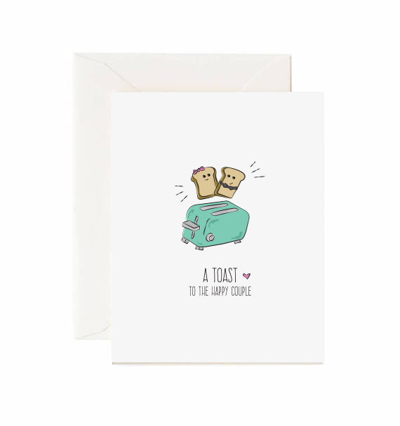 Toast To The Happy Couple Card