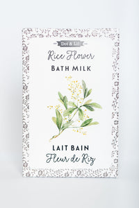 Rice Flower Milk Bath Sachet